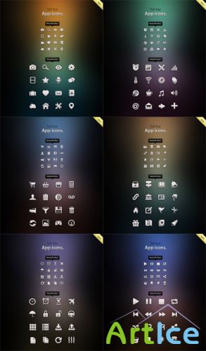 Tab Bar App Icons 6 Volumes