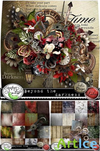 Scrap Set - Beyond the Darkness PNG and JPG Files