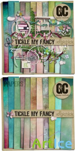 Scrap Set - Tickle My Fancy PNG and JPG Files