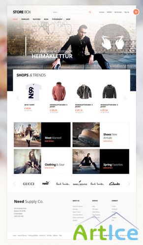 GavickPro - GK StoreBox - e-Commerce Joomla 2.5 Shop Template