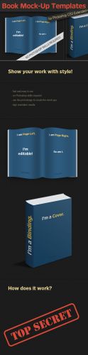 Designtnt - Photo-realistic Book PS Mock-ups