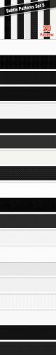 Designtnt - Subtle Patterns Set 5
