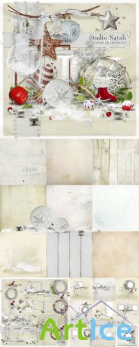 Scrap Set - Winter Dream PNG and JPG Files