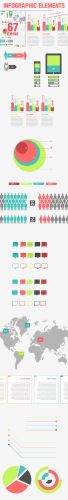 Designtnt - Infographic Vector Elements