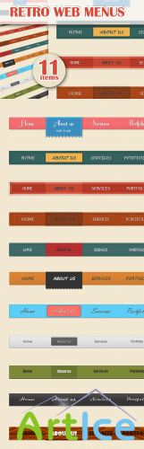 Designtnt - Retro Web Menus