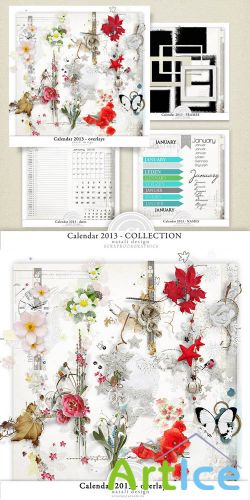 Scrap Set - Calendar 2013