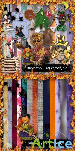 Scrap Set - Witches' Sabbath - Sabbath PNG and JPG Files