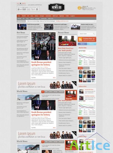 JoomShaper - Shaper News - III - Premium Newspaper Joomla 3.0 Template