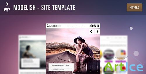 ThemeForest - Modelish v1.0.6 - HTML5 Site Template