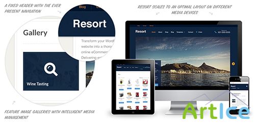 WooThemes - Resort v1.0.1 - Premium WordPress Theme