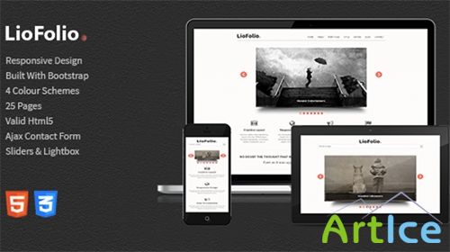 Mojo-Themes - LioFolio- Responsive HTML5 Template - RIP