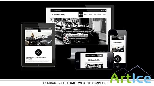 Mojo-Themes - Fondamental - Responsive HTML5 Minimal Template - RIP