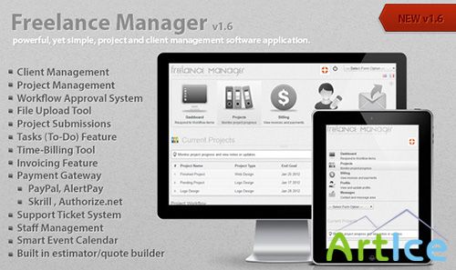 CodeCanyon - Freelance Manager v1.6