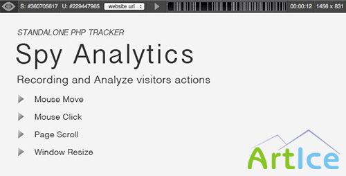 CodeCanyon - Spy Analytics Standalone v1.2 - User Actions Recorder