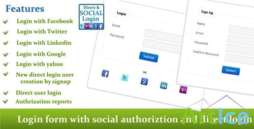 CodeCanyon - Social and Direct Login