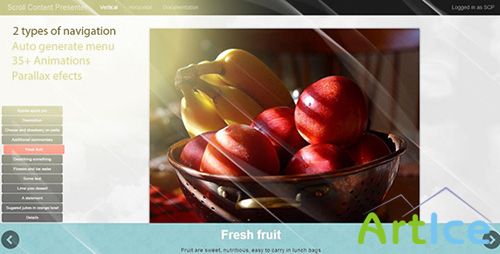 CodeCanyon - Scroll Content Presenter