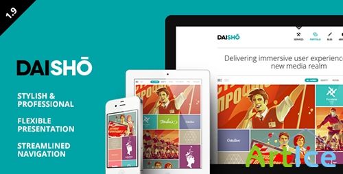 ThemeForest - Daisho v1.9.0.1 - Flexible WordPress Portfolio Theme