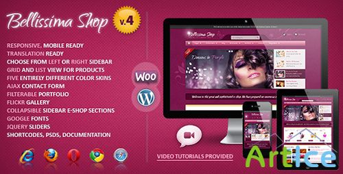 ThemeForest - Bellissima v4.1 - Responsive WooCommerce Template