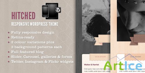 ThemeForest - Hitched v1.5 - Responsive Wordpress Wedding Theme