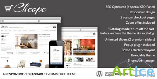 ThemeForest - Cheope Shop v1.4.1 - Flexible e-Commerce Theme