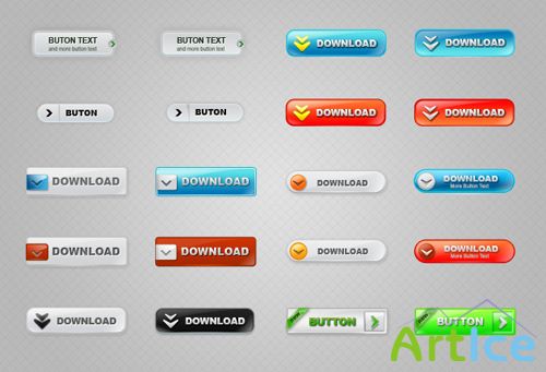 Web Buttons Set 1