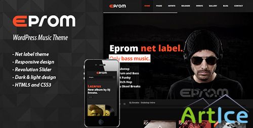 ThemeForest - EPROM v1.1.0 - WordPress Music Theme