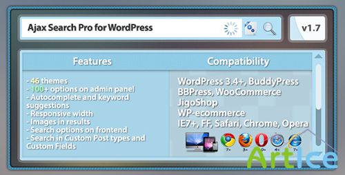 CodeCanyon - Ajax Search Pro for WordPress v1.25