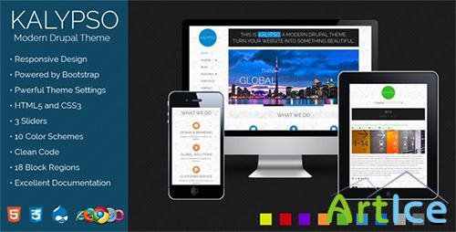 ThemeForest - Kalypso v1.0 - Modern Responsive Drupal 7 Theme