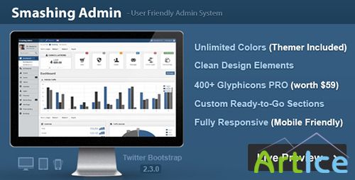 ThemeForest - Smashing - Premium Admin Template - FULL