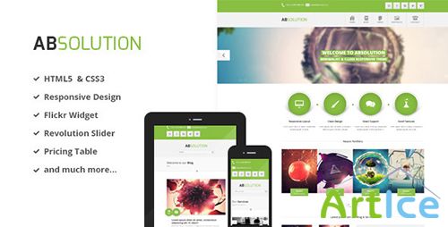 ThemeForest - Absolution - Creative HTML5 Template - RIP