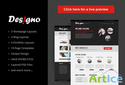 Designtnt - Designo Business HTML Template