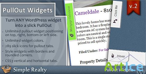 CodeCanyon - PullOut Widgets v2.7