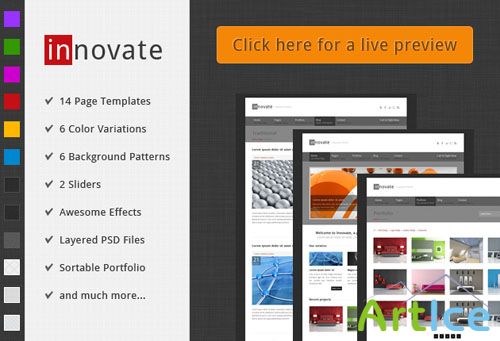 Designtnt - Innovate HTML Theme