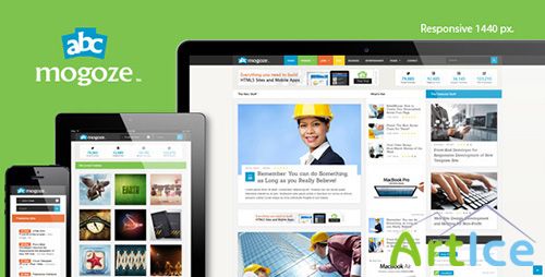 ThemeForest - Mogoze - Responsive 1440px HTML5 Template - RIP