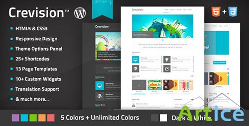 ThemeForest - Crevision v1.0 - Responsive WordPress Theme