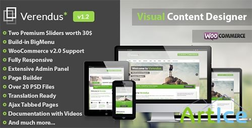 ThemeForest - Verendus v1.2 - Corporate Multi-Purpose WordPress Theme