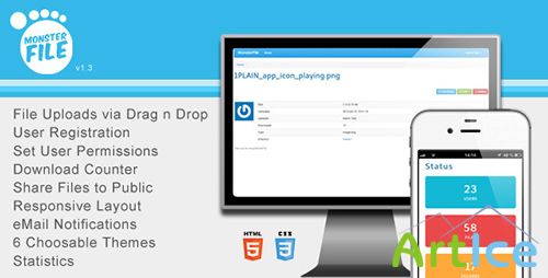 CodeCanyon - MonsterFile Multi-User File Management