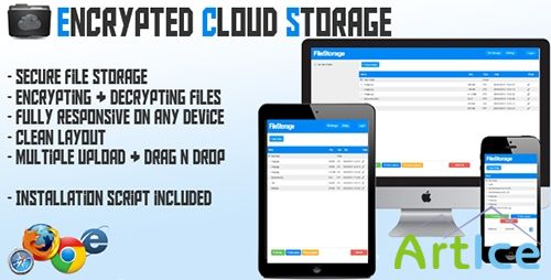 CodeCanyon - Encrypted Cloud Storage