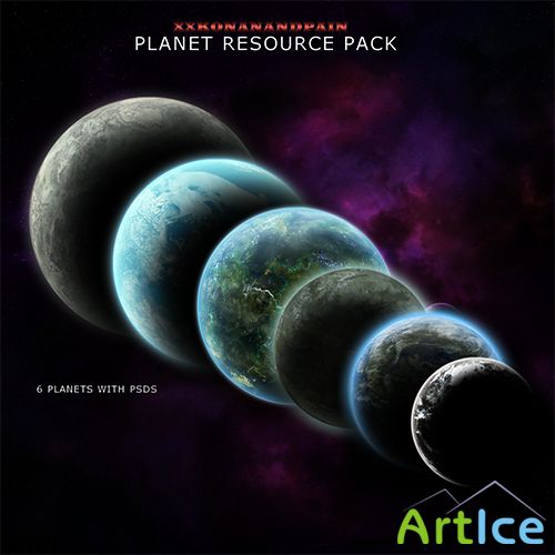 PSD Source Clipart - Planet Resource