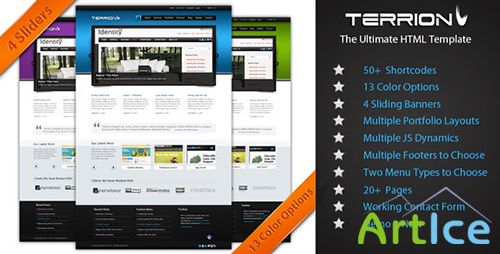 ThemeForest - Terrion - Premium HTML Theme - FULL