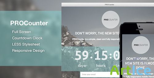 ThemeForest - PROCount: Countdown Landing Page - RIP