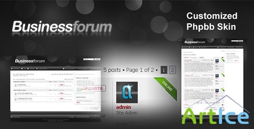 ThemeForest - BusinessForum phpbb Skin - FULL