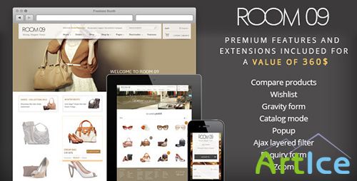 ThemeForest - Room 09 Shop v1.0 - Multi-Purpose e-Commerce Theme