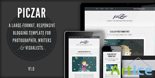 ThemeForest - Piczar WordPress Blog Theme