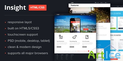 ThemeForest - Insight Responsive HTML Template - RIP