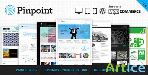 ThemeForest - Pinpoint v1.5 - Responsive Multi-Purpose WP Theme