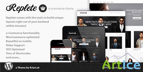 ThemeForest - Replete e-Commerce and Business v1.2