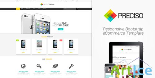 ThemeForest - Preciso - Responsive Bootstrap eCommerce Template - RIP