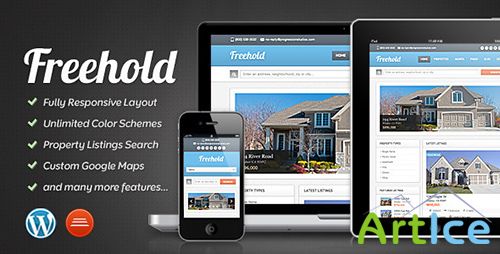 ThemeForest - Freehold v2.1 - Responsive Real Estate Theme