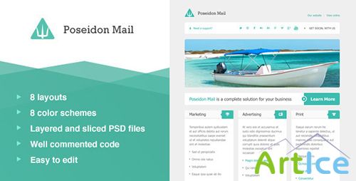 ThemeForest - Poseidon Mail - RIP